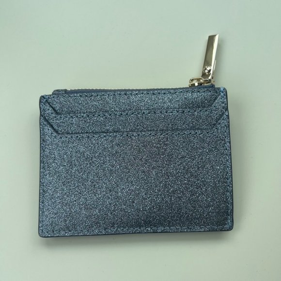 Brand New Kate Spade Glitter Wallet w/ Keychain - Picture 3 of 5